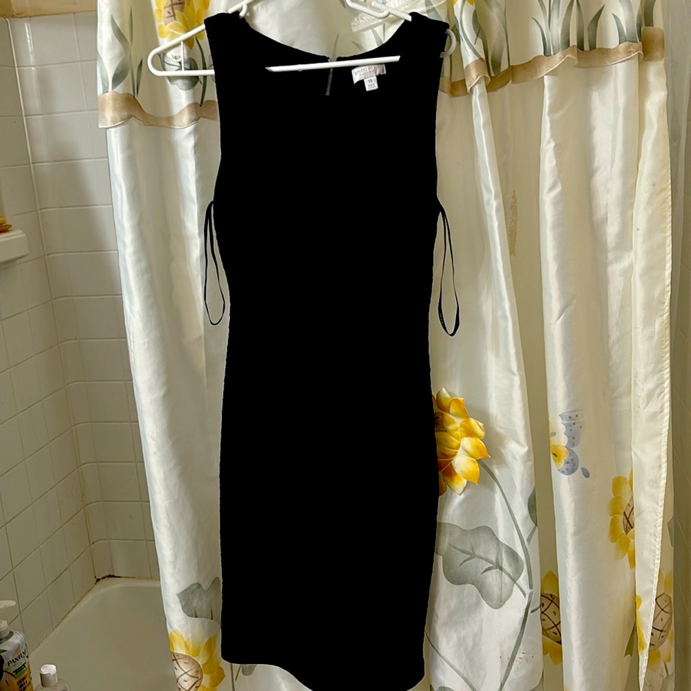 Black used Woman Dress